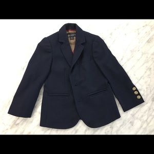 Toddler boys crewcuts navy blazer.